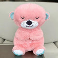 Peluche relajante para bebé que simula respiración ( nutria rosa )
