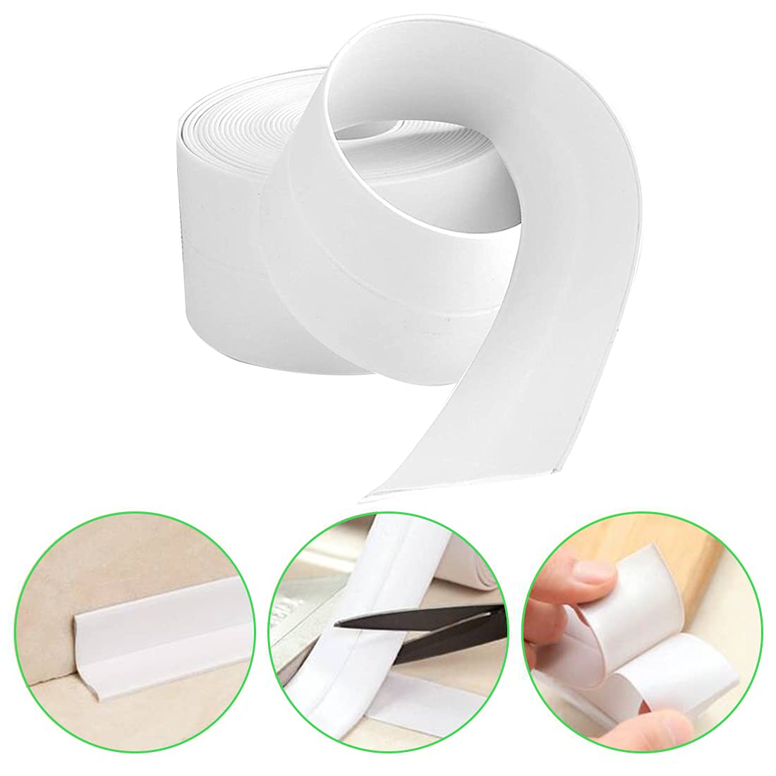 Cinta de sellado autoadhesiva para cocina y baño 22mmx3.35m - additional image 21
