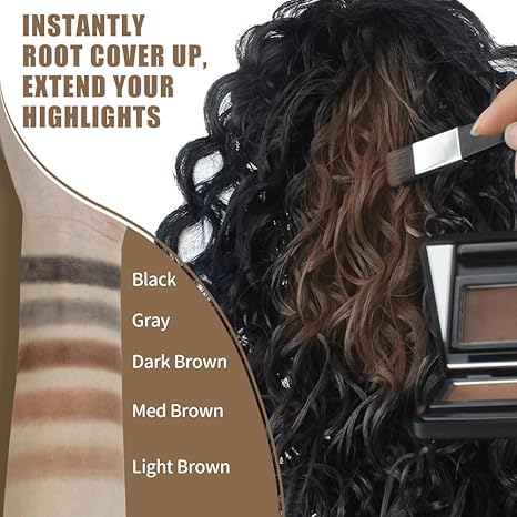 Tinte para el cabello para cubrir la raíz al instante marron oscuro - additional image 8