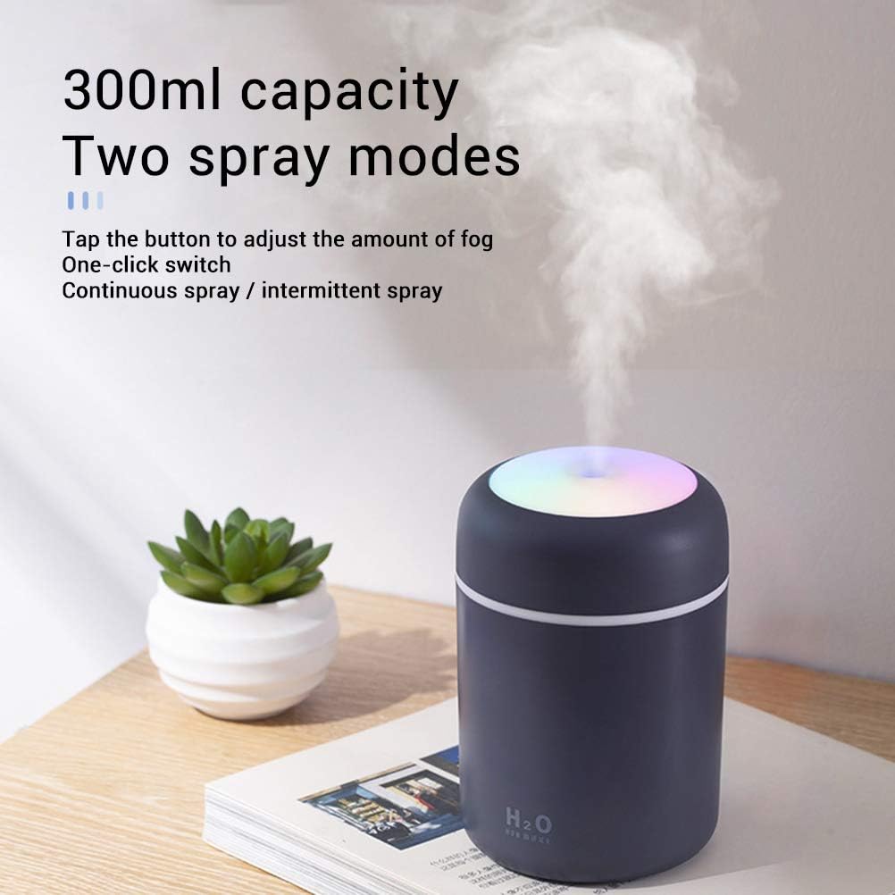 Humidificador LED - Negro