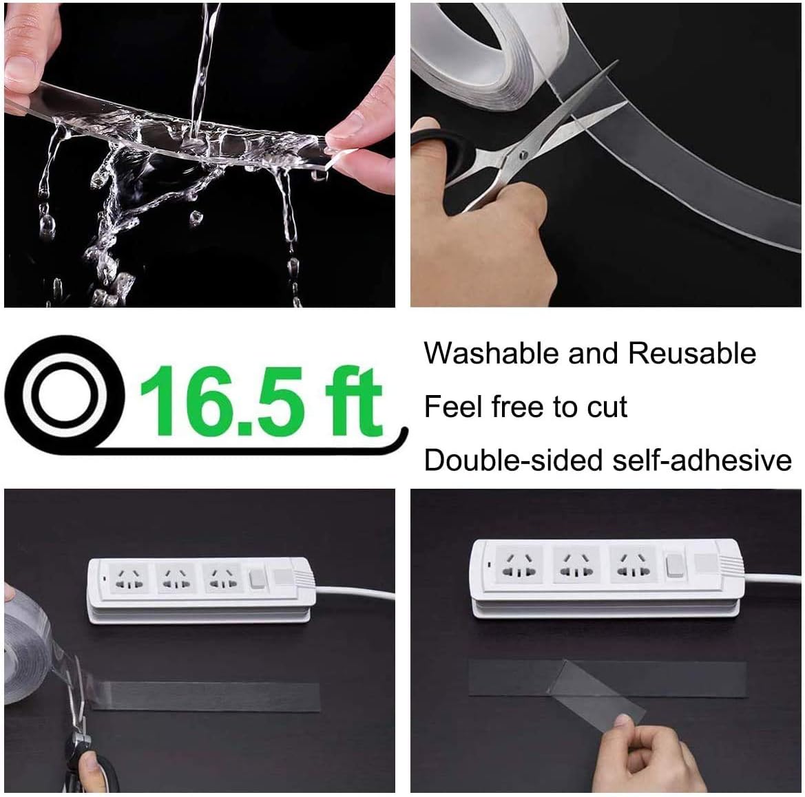 Cinta adhesiva impermeable PVC 75mmx1.5m - additional image 3