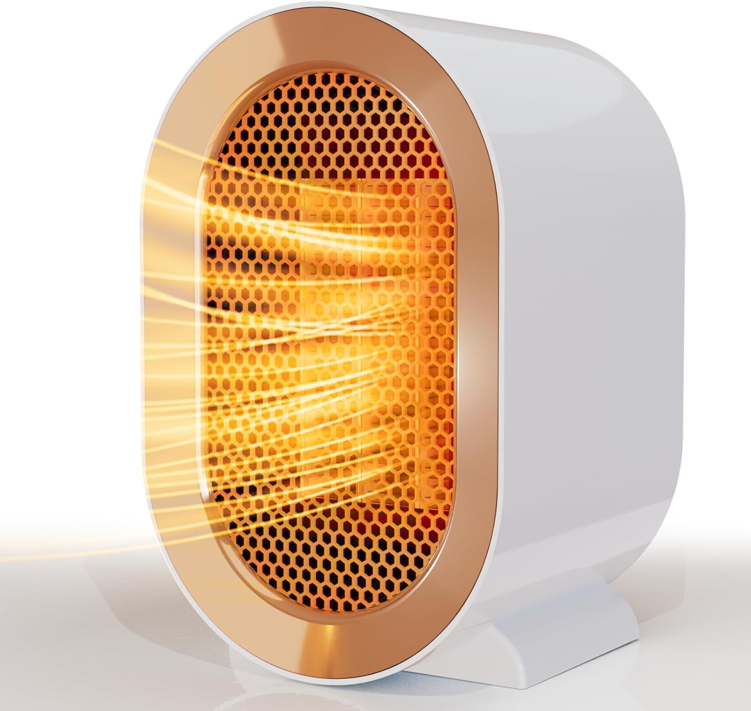 Calefactor de cerámica PTC de 1200 W blanco