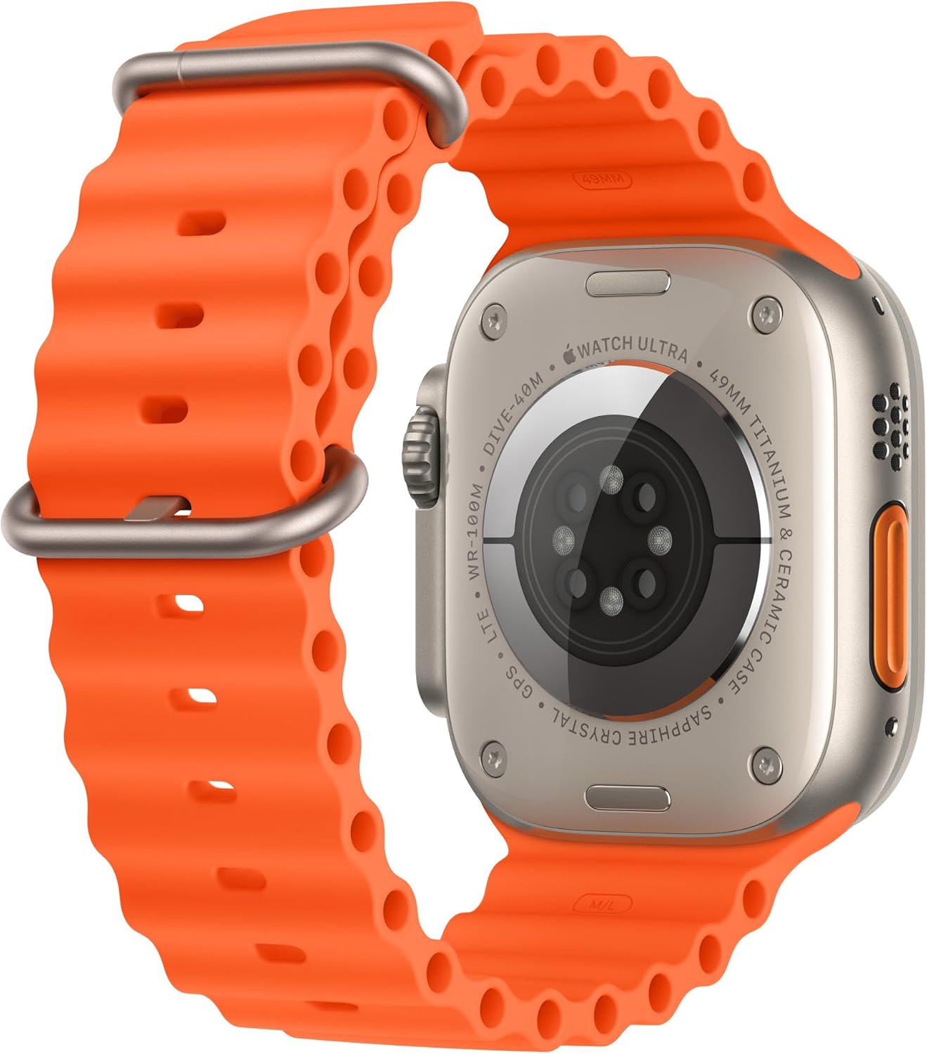 Smartwatch Ultra Pro con 2 correas ( negro + naranja  ) - additional image 10