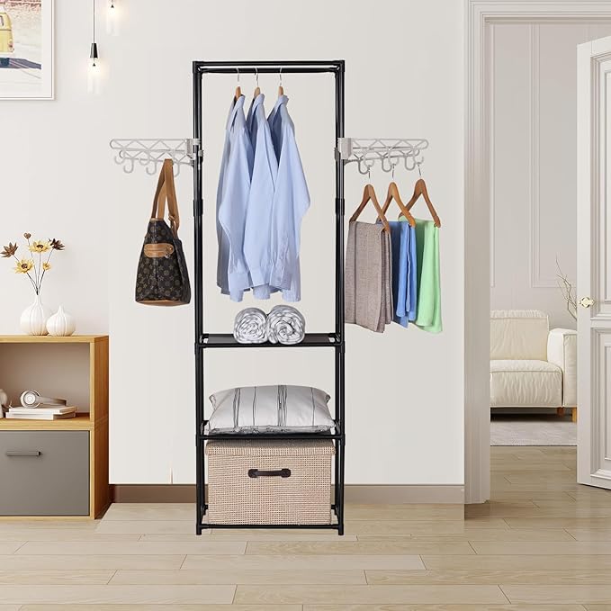 Perchero para ropa con 3 estante y colgador - additional image 20