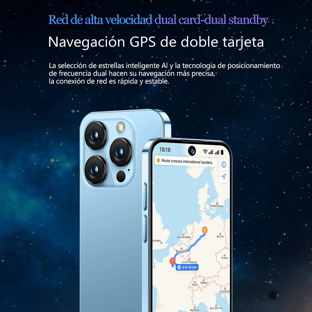 Mini teléfono inteligente azul - additional image 7
