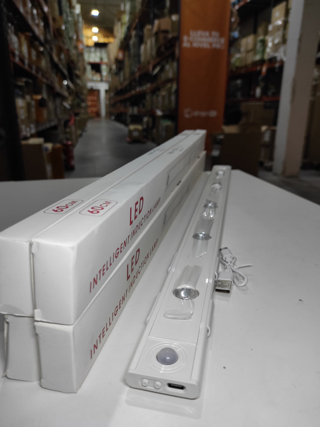 Luz LED Blanca Recargable Con Sensor Movimiento 60CM - additional image 9