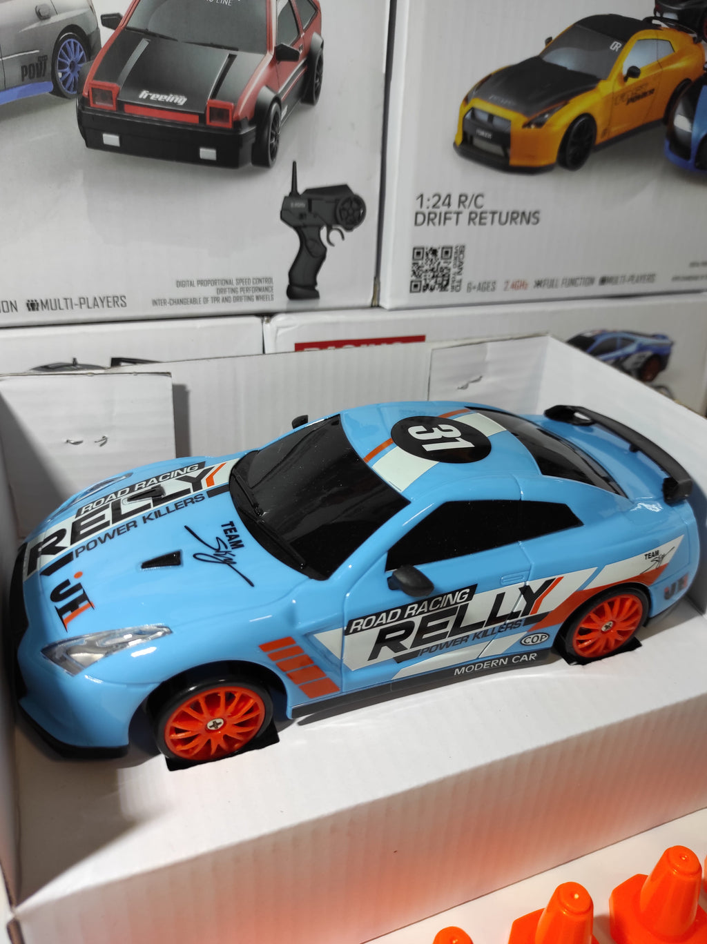 Coche teledirigido drift 1:24 GTR - additional image 6